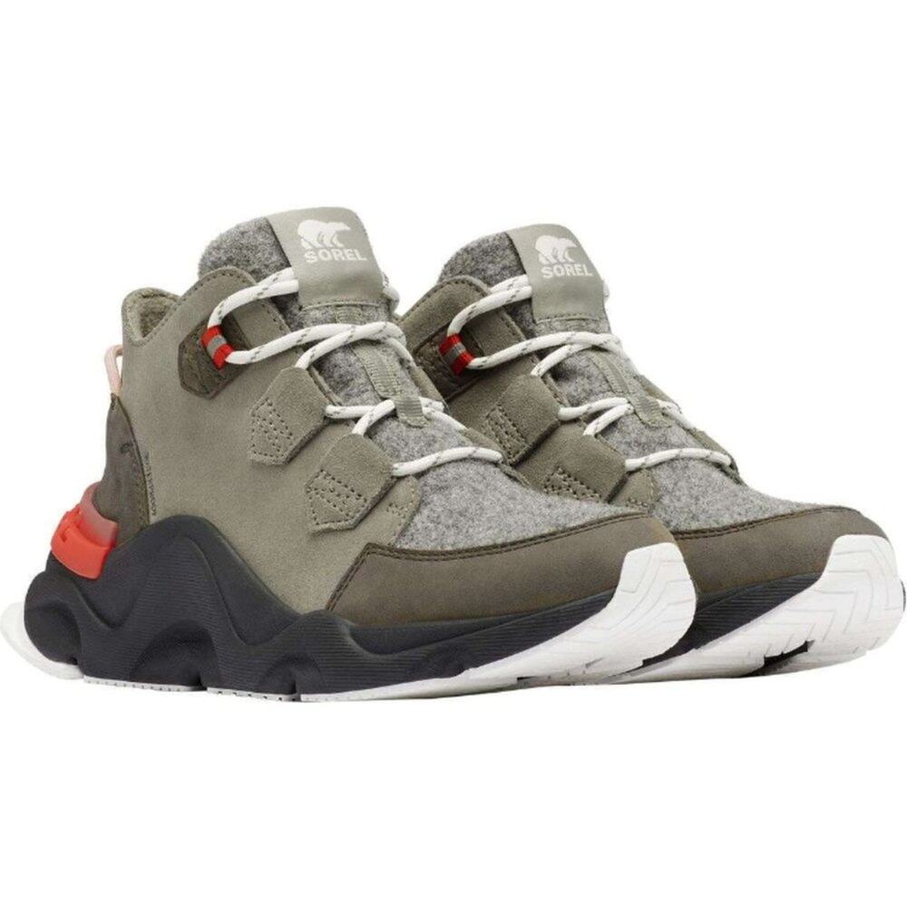 Sorel Women’s Kinetic RNEGD Caribou Waterproof Insulated Boot Sneakers 9.5